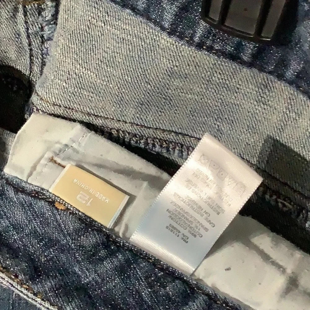 Michael Kors - Sz 12 x 32 length - light bootcut jeans denim quality